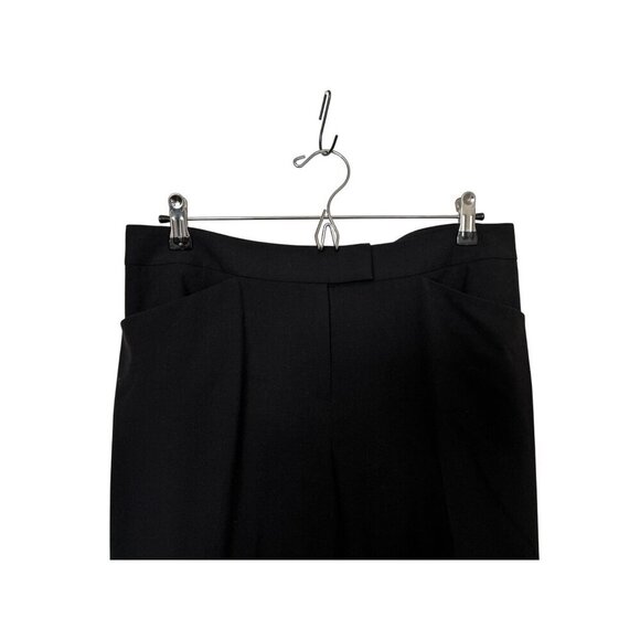 Lafayette 148 New York Bleecker Slim-Leg 10" Rise Pants - Black Size 6 $598 - Picture 3 of 8